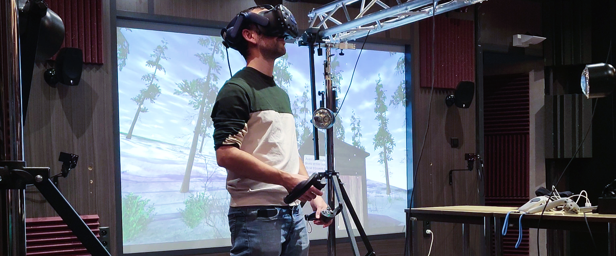 salle RV multisensorielle