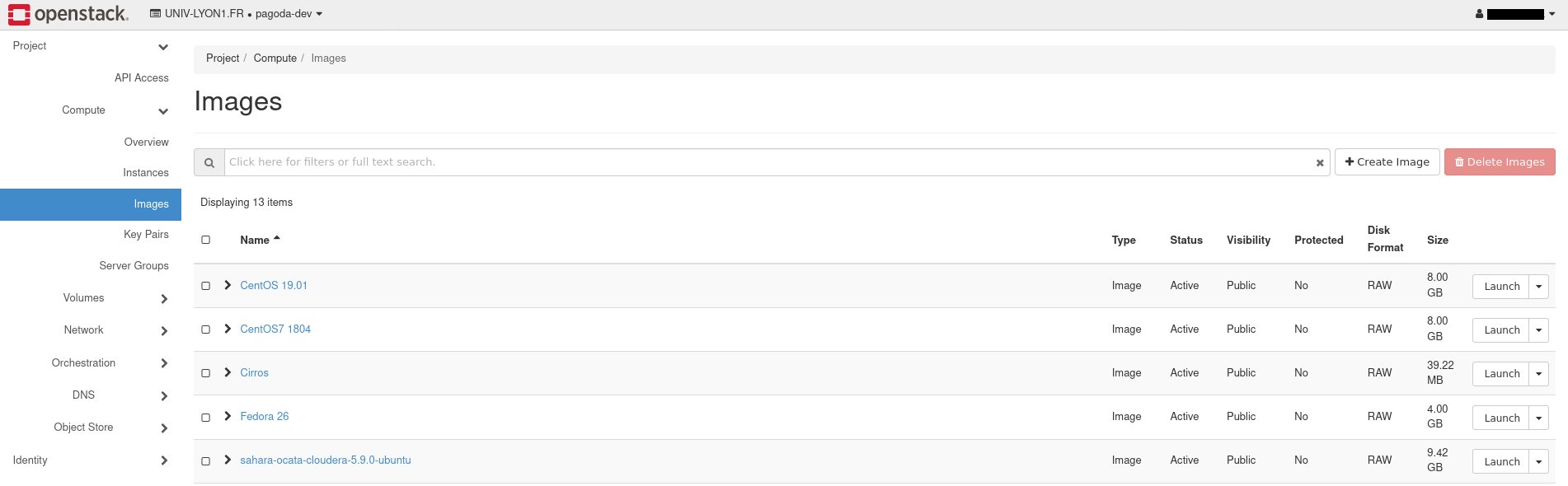 !Openstack Images